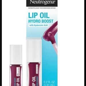 Neutrogena Lip Oil Hydro Boost — Deep Berry Gloss